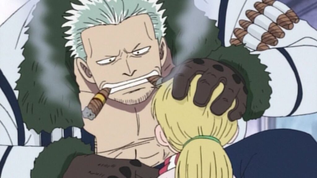 One Piece Smoker comforts Yu