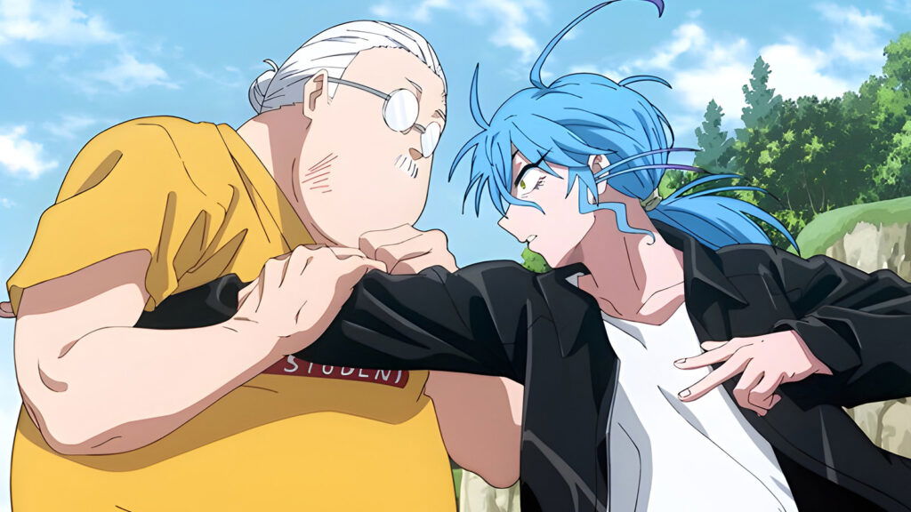 Akira Akao enters a berserk mode and is stopped by Taro Sakamoto.  