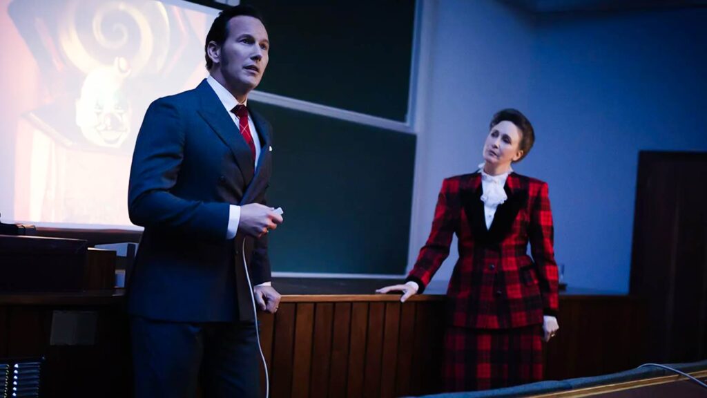 Patrick Wilson and Vera Farmiga in The Conjuring: Last Rites
