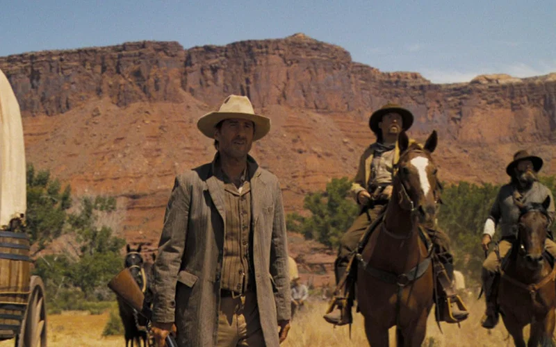 Kevin Costner and Luke Wilson in Horizon: An American Saga - Chapter 1