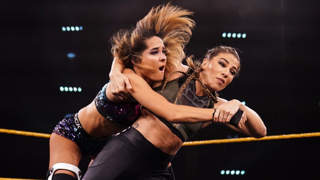 Marina Shafir in NXT.