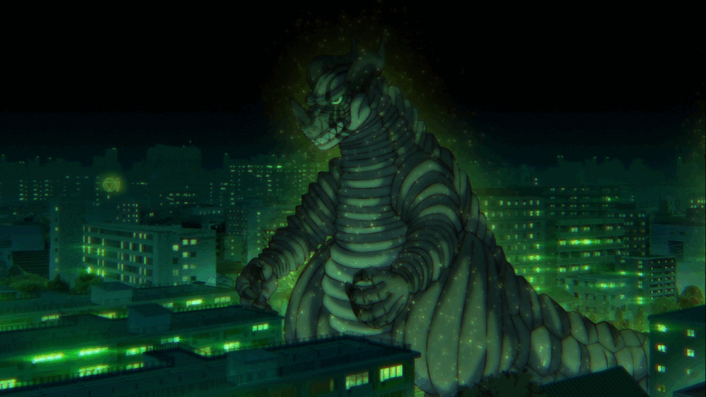 the kaiju as seen in dandadan season 2 episode 10