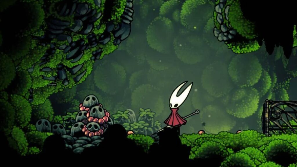 hornet standing in Hollow Knight: Silksong