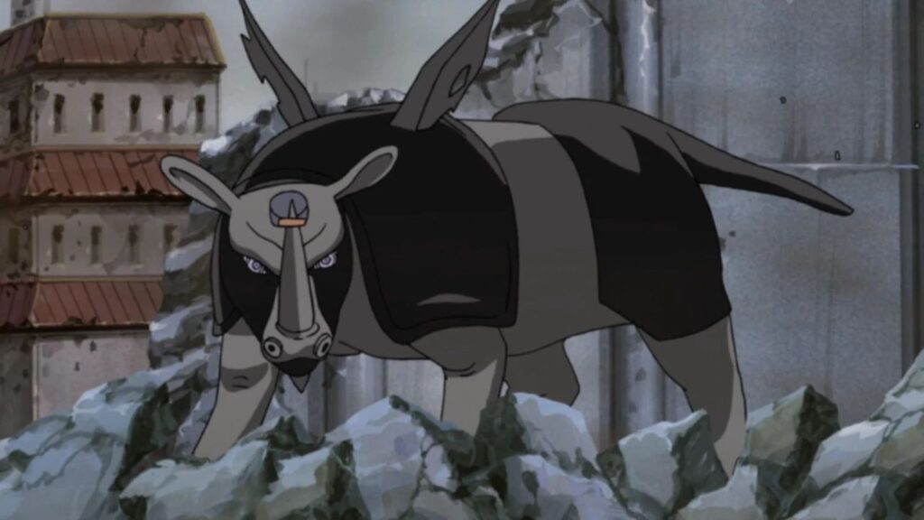 Naruto summons_ Giant Rhino