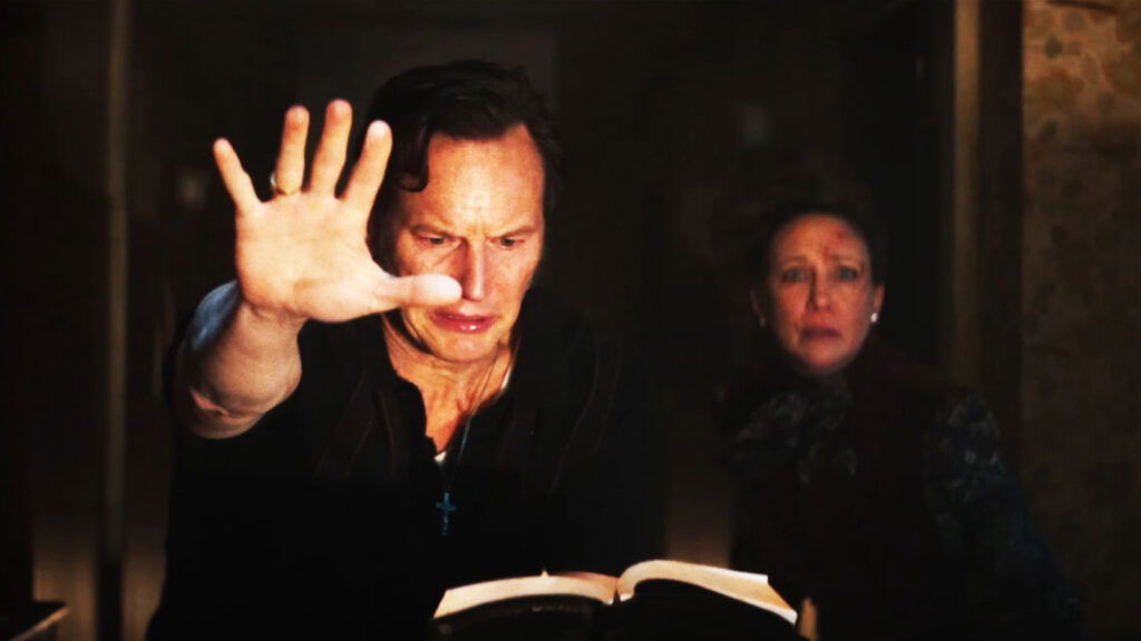 P atrick Wilson and Vera Farmiga in The Conjuring: Last Rites