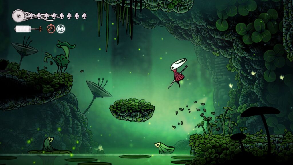 Playing Hollow Knight Silksong