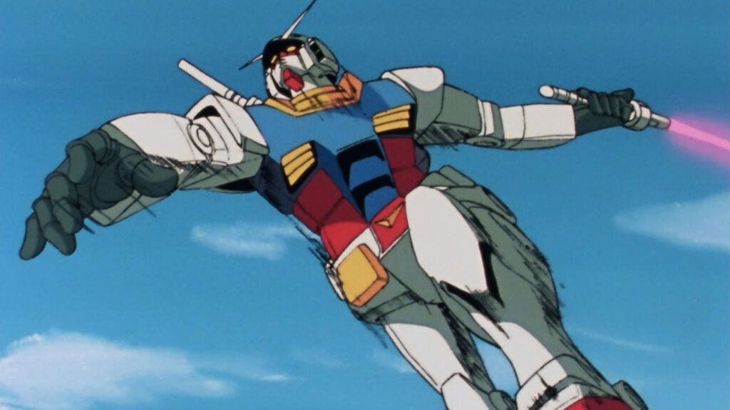 A still in Mobile Suit Gundam. 