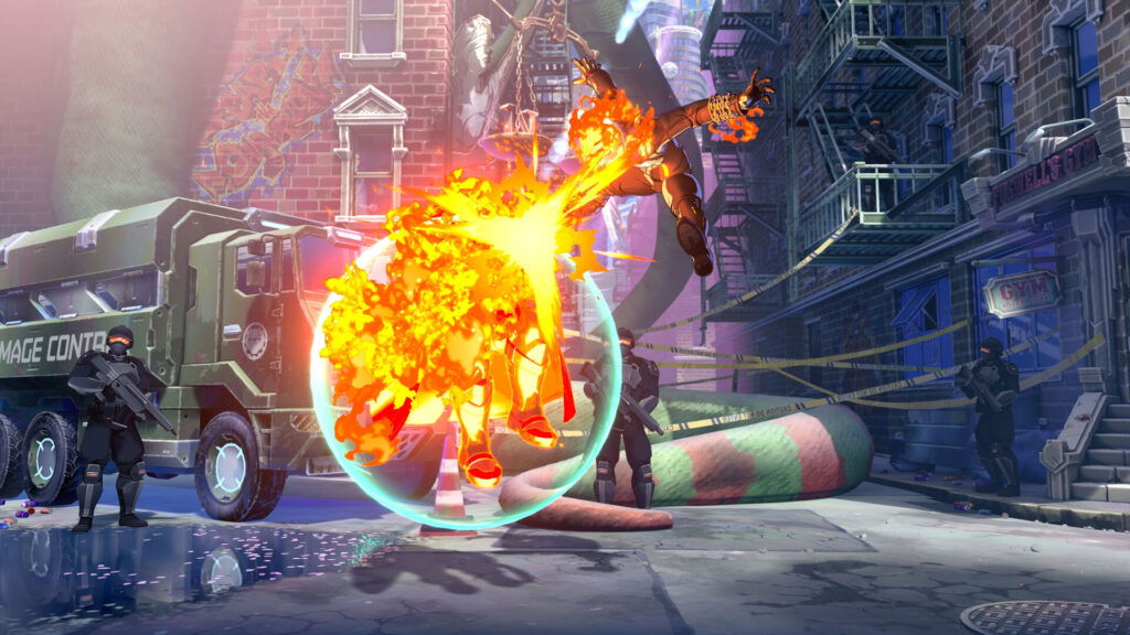 Screenshot from Marvel Tokon: Fighting Souls