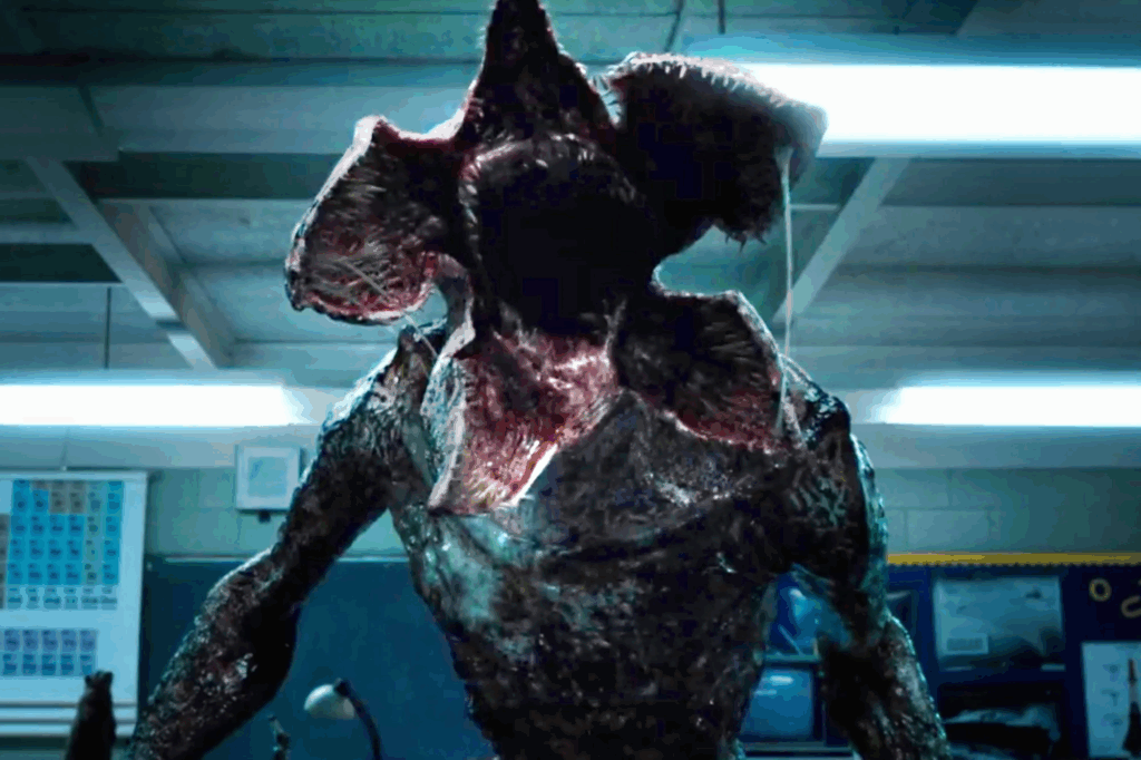 the Demogorgon in stranger things