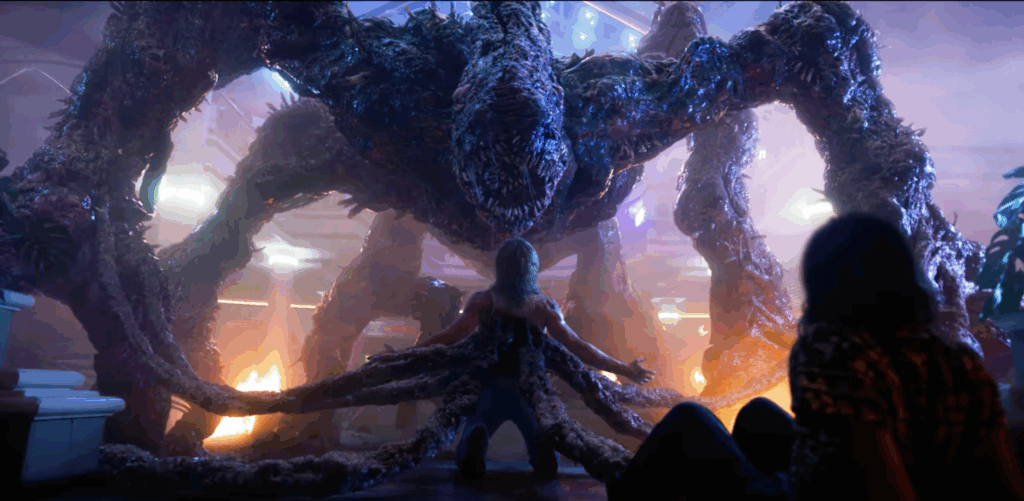 the fully formed hive monster in stranger things
