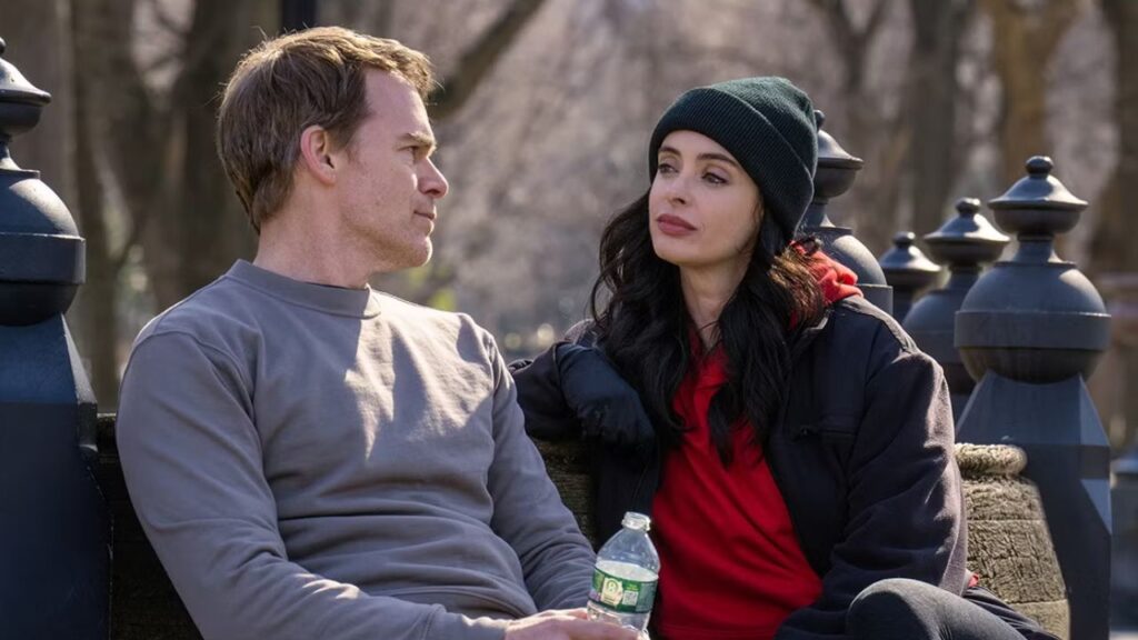 Lady Vengeance and Dexter talking to each other from Dexter: Resurrection