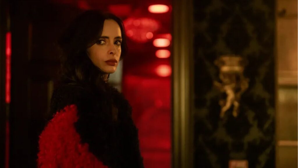 Lady Vengeance in a scene from Dexter: Resurrection