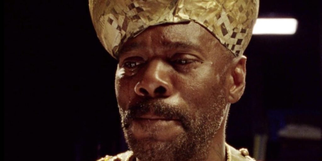 Close up of Colman Domingo in Sing Sing crying