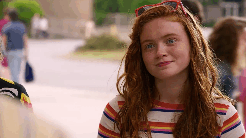 Sadie Sink as Max in Stranger Things