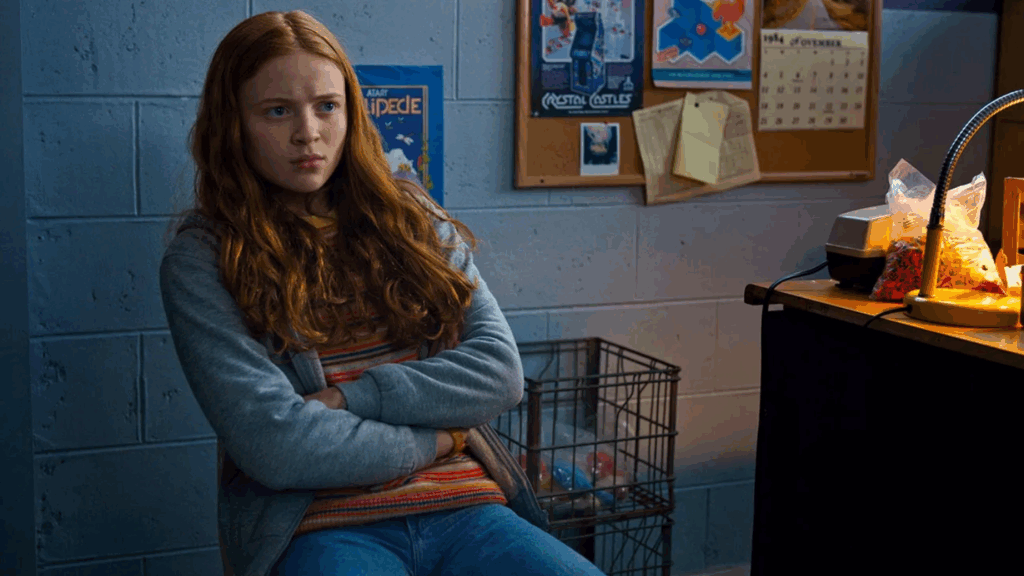 Sadie Sink as Max in Stranger Things