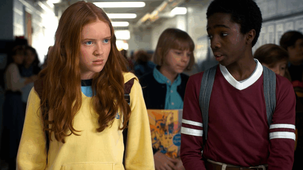 A still from Stranger Things