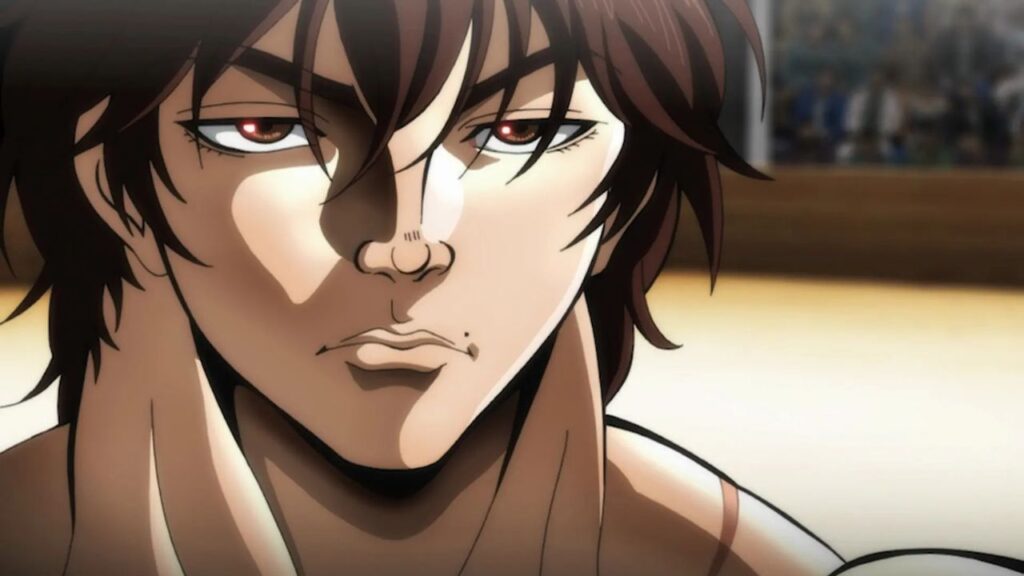 Baki Hanma as seen in the anime