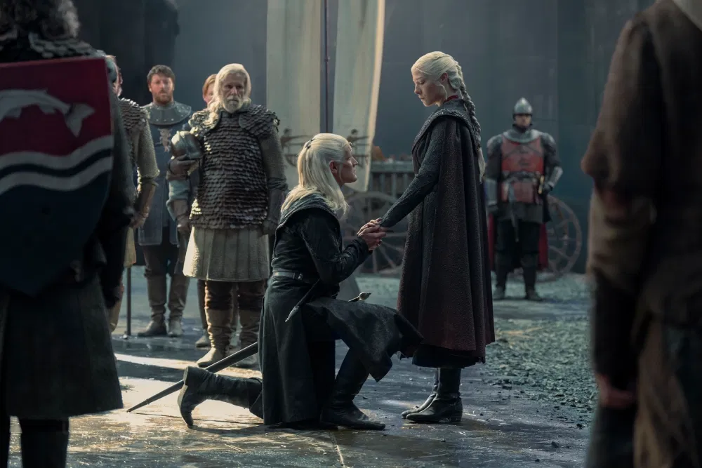 A still from House of the Dragon