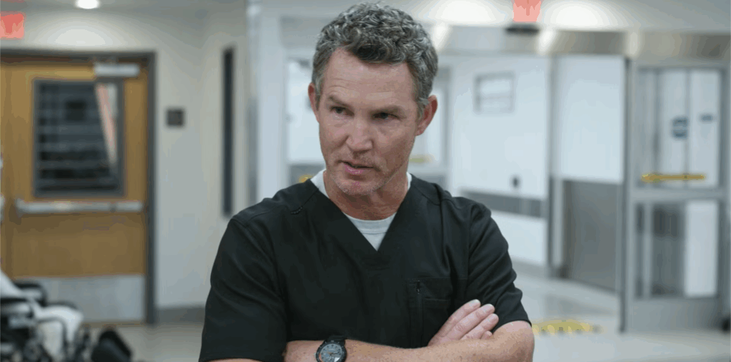 shawn hatosy in a hospital in the pitt
