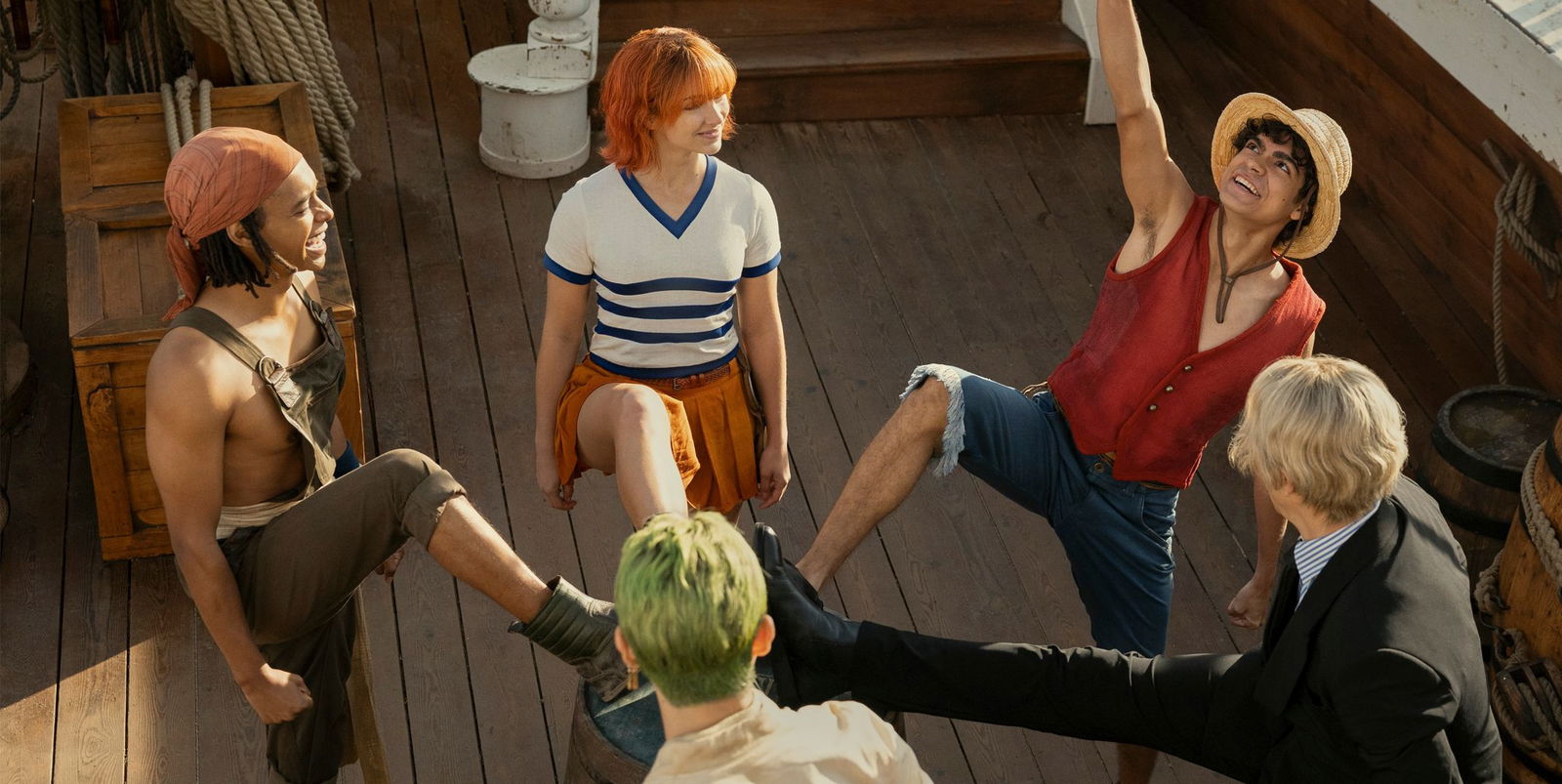 A still from Netflix's One Piece