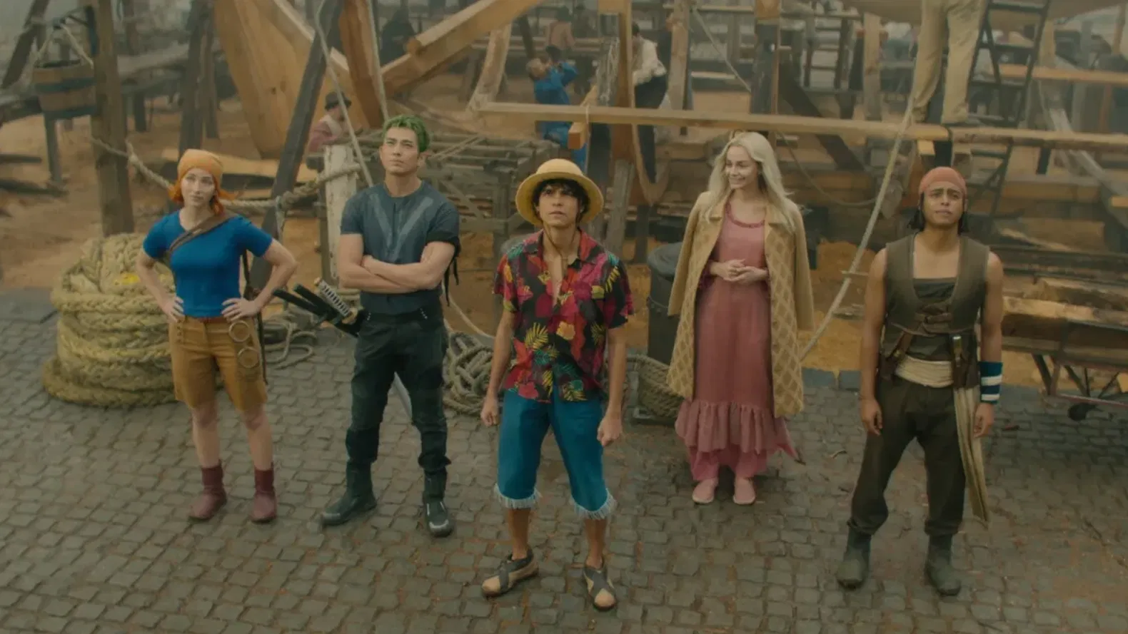 A still from Netflix's One Piece