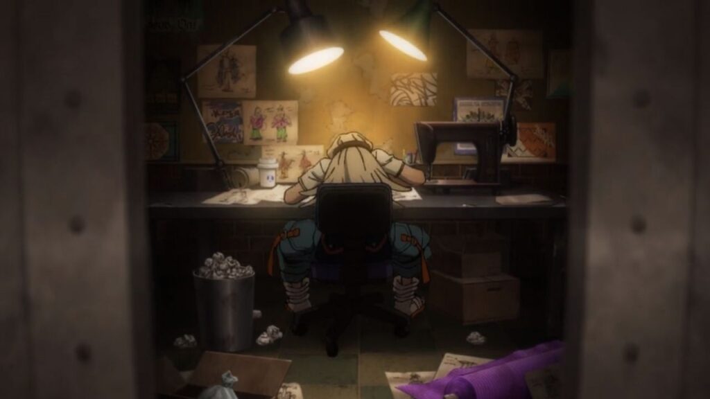 The artist of the Cleaners in Gachiakuta episode 9