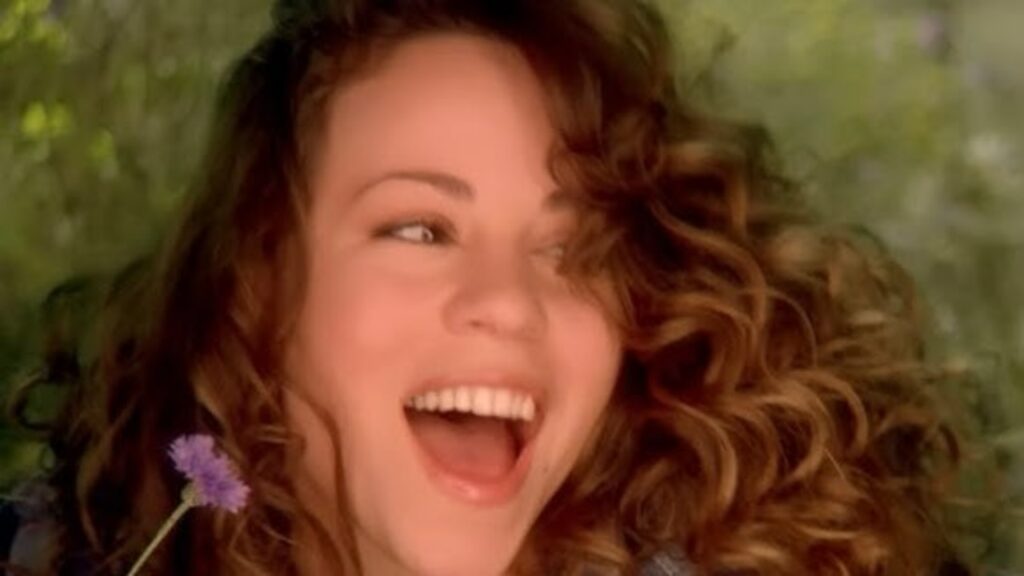 Mariah Carey in the music video of Dreamlover