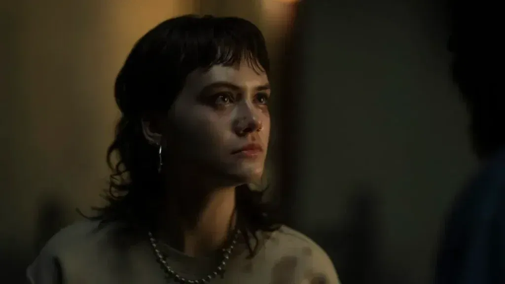 Emilia Jones in a still from Task