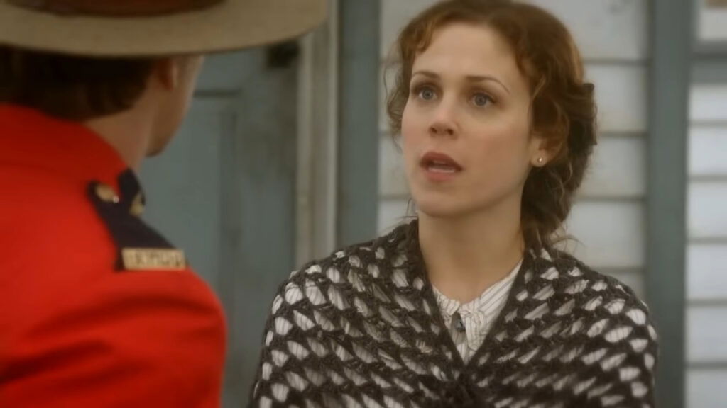 When Calls the Heart, specifically featuring the character Elizabeth Thatcher, played by Erin Krakow.