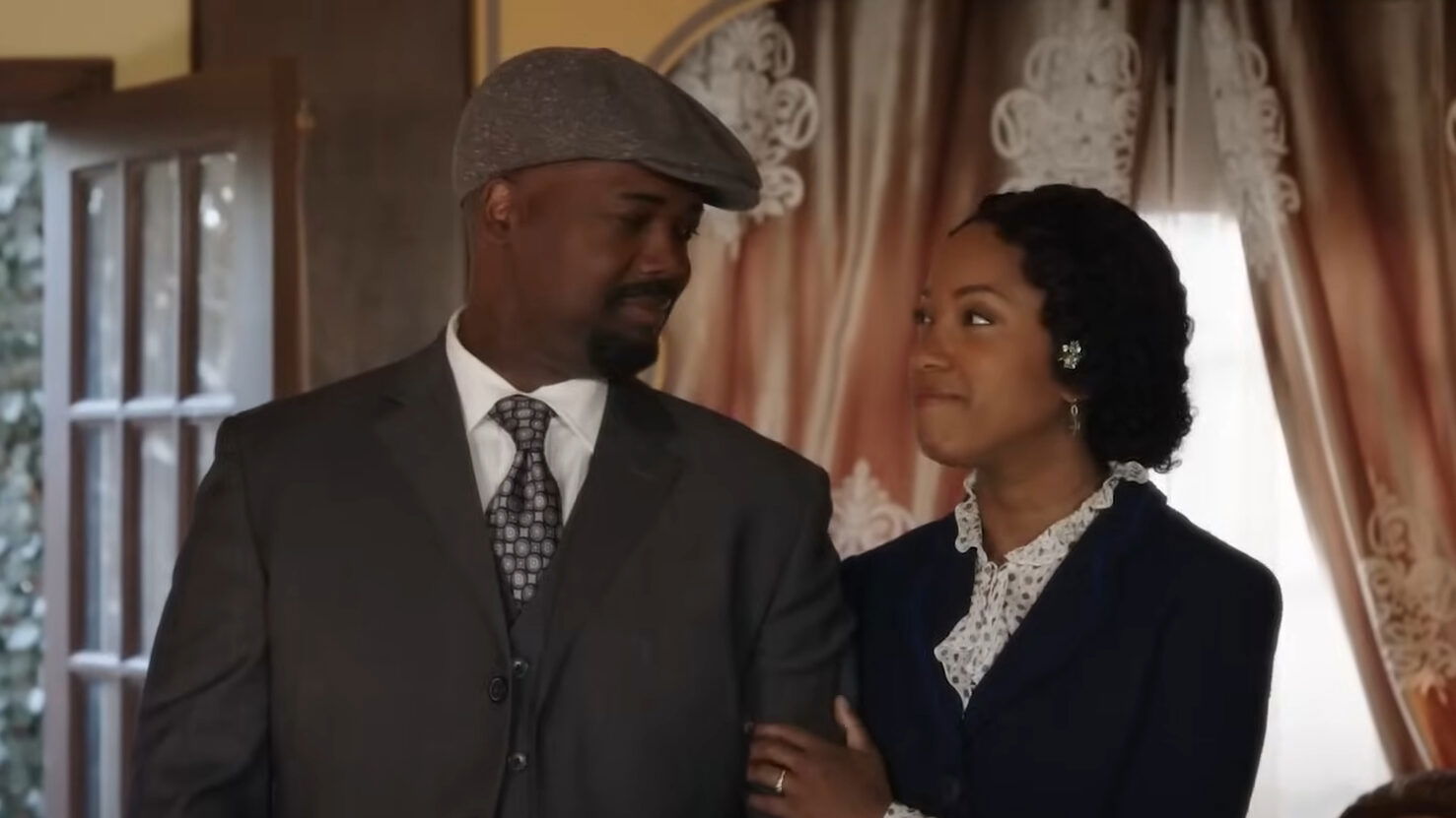 Paul Greene, who plays Dr. Carson Shepherd and Andrea Brooks, who plays Nurse Faith Carter.