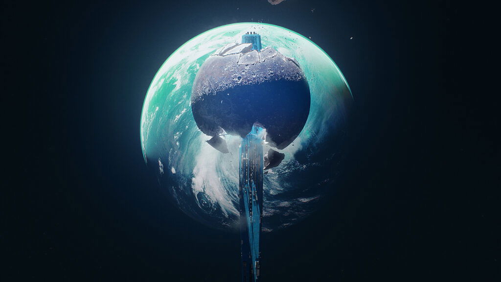 cinematic scene from Marathon
