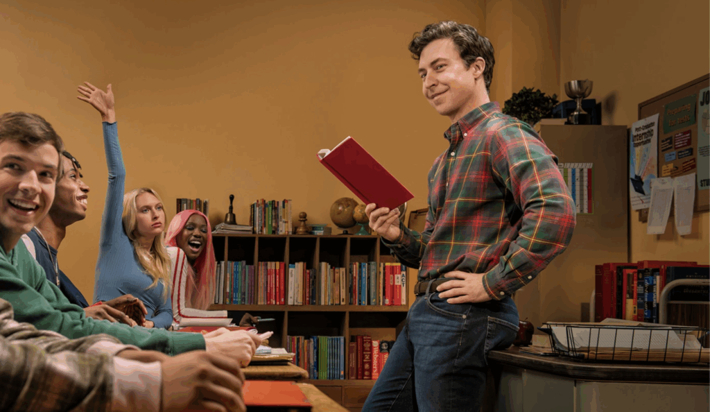 Brian Jordan Alvarez teaching in English Teacher