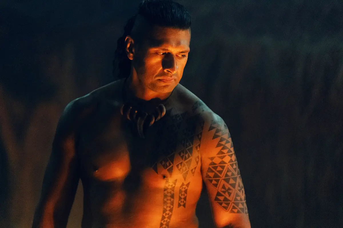 A still from Chief of War 