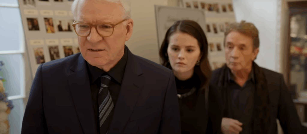 Steve Martin, Selena Gomez, and Martin Short