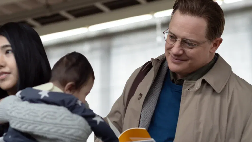 brendan fraser in a still from rental family