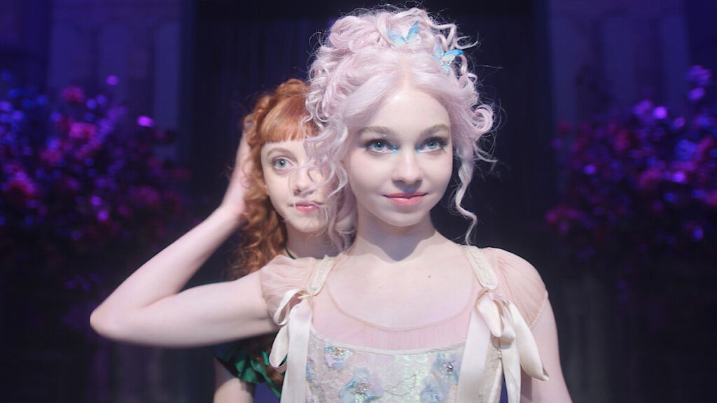 Emma and Evie get ready for their dance