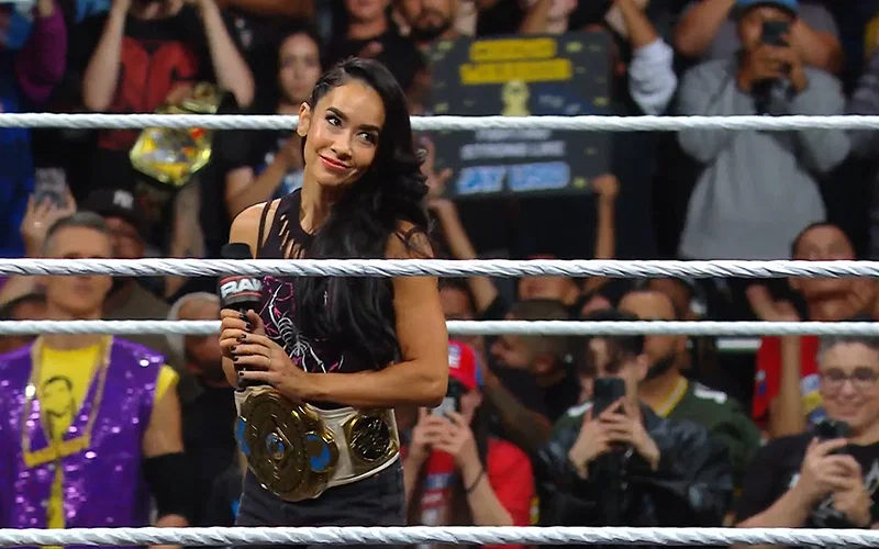 AJ Lee speaks to the fans on WWE RAW (September 8, 2025)