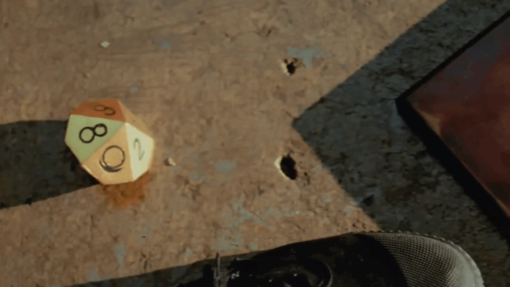 A still from The Dark Dice