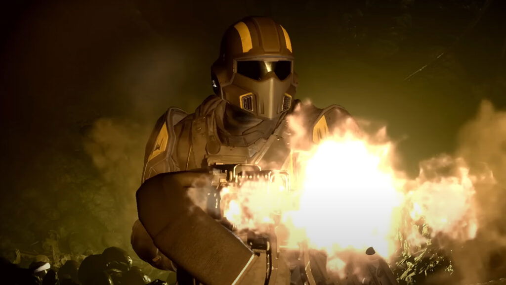 In-game image from Helldivers 2