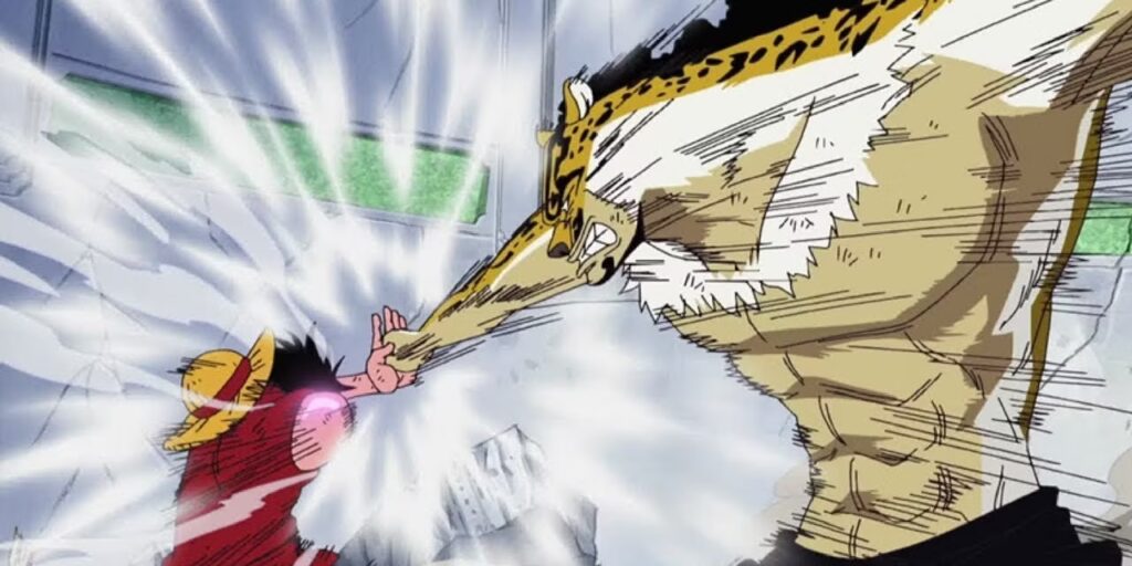 Luffy vs Lucci