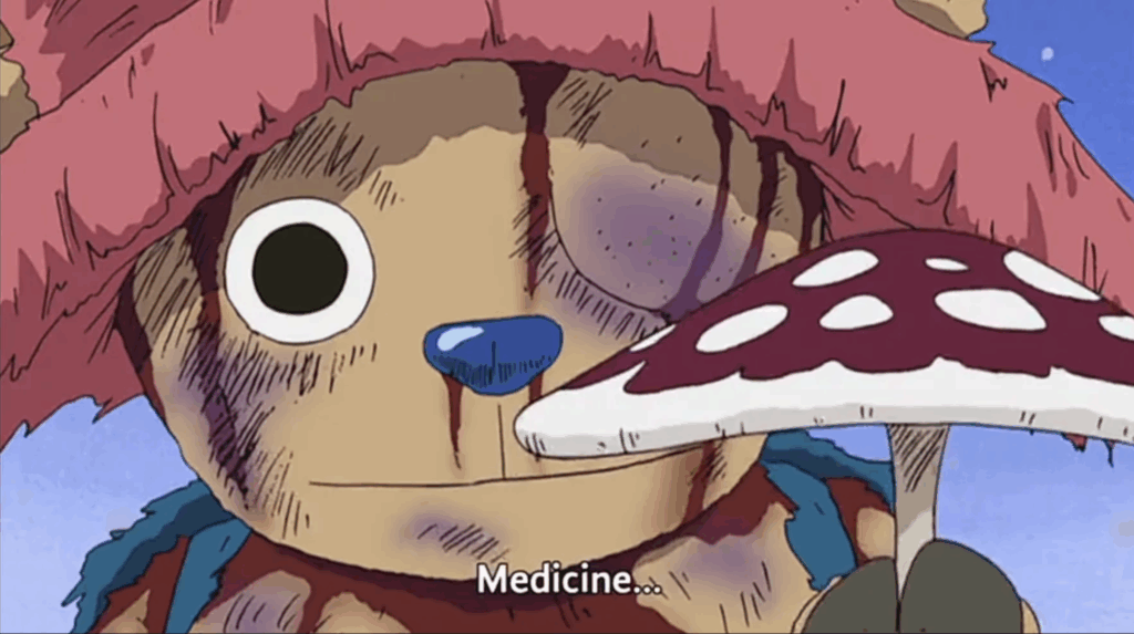 Chopper and mushroom