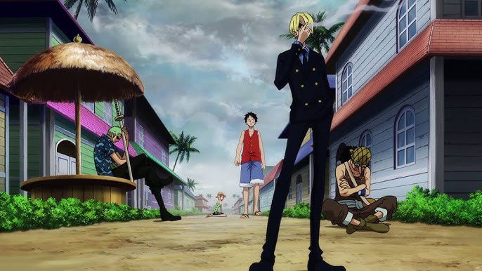 Straw Hat Pirates getting ready