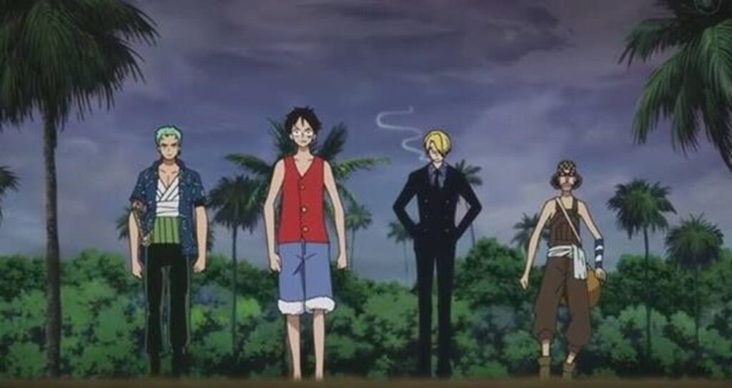 Straw Hats walk