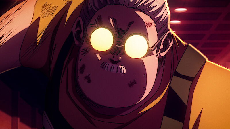 Taro Sakamoto during an action scene from Sakamoto Days Part 2. 