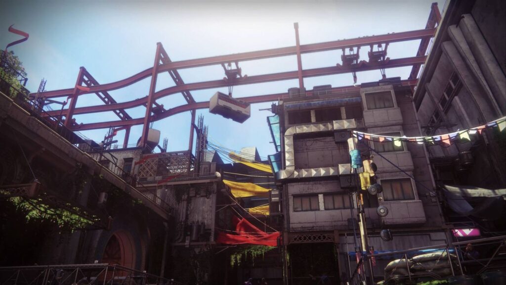 Ropeway in Destiny 2's Tower
