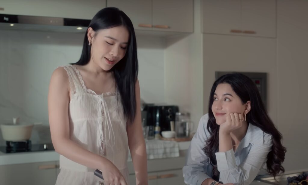 Two women in a kitchen