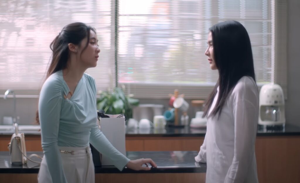 Two women in a kitchen