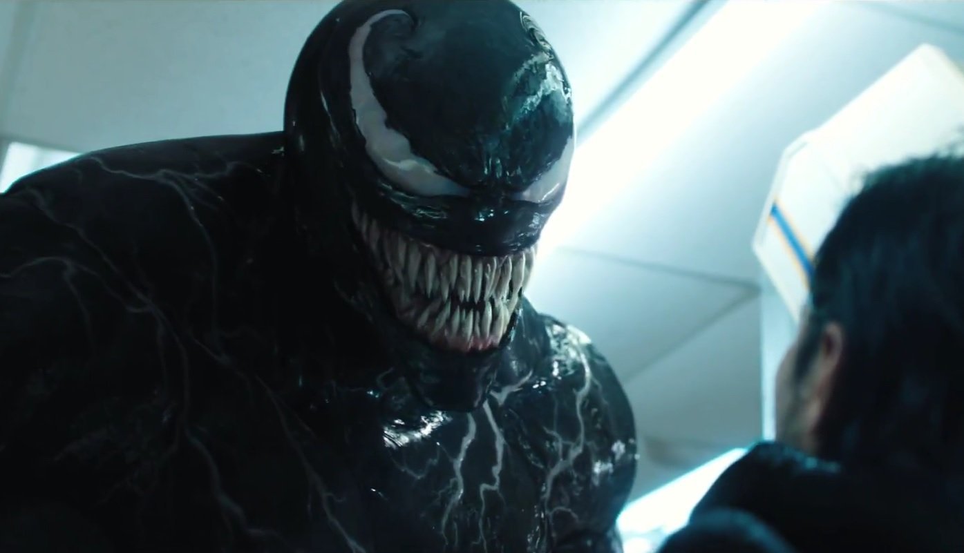 A still from Venom 