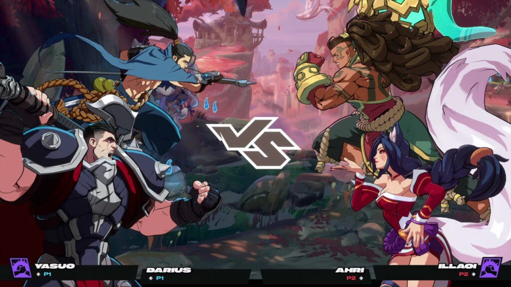 2XKO screenshot showcasing the duo play tag-team system.