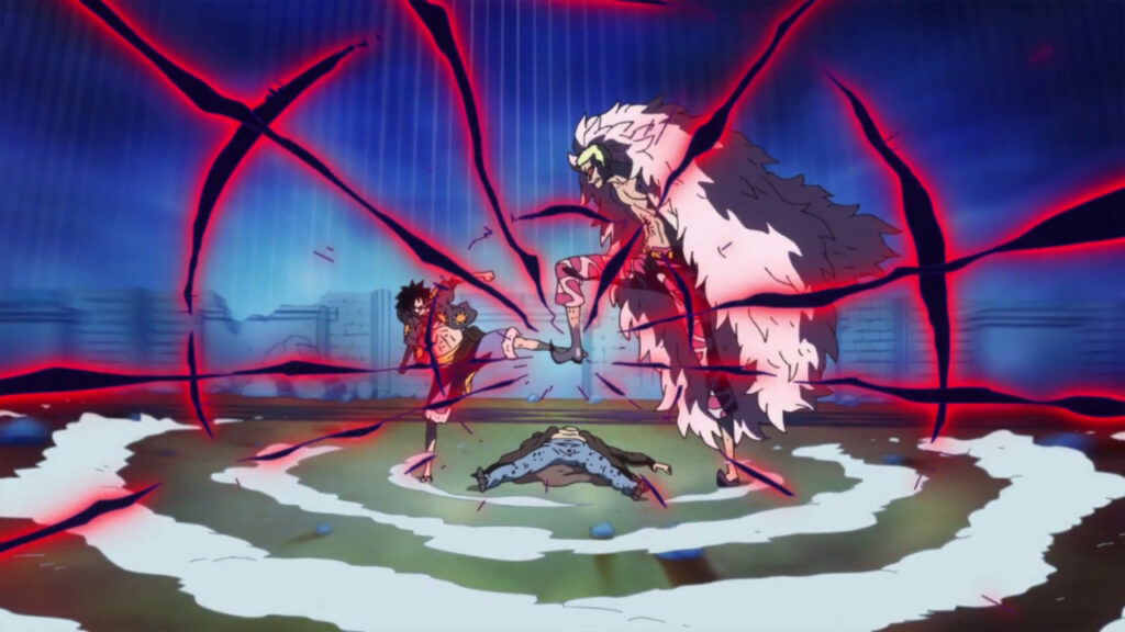 Luffy and Doffy in One Piece